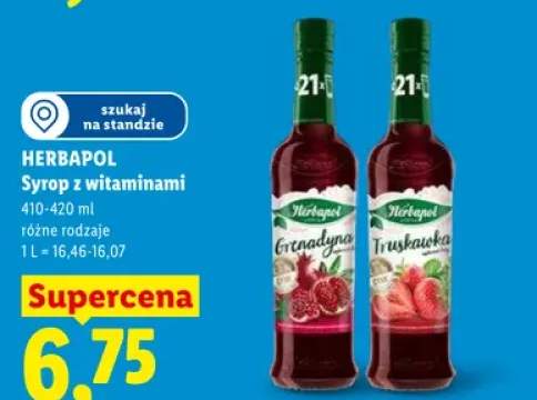 Syrop z witaminami HERBAPOL Grenadyna