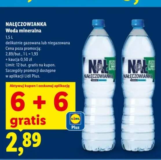 Woda mineralna NAŁĘCZOWIANKA