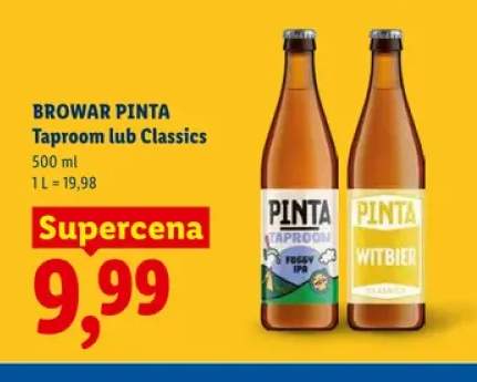 Piwo Browar Pinta
