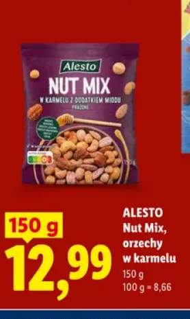 Orzechy w karmelu Nut Mix Alesto