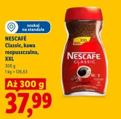Kawa rozpuszczalna Nescafé Classic XXL