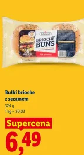 Bułki brioche z sezamem