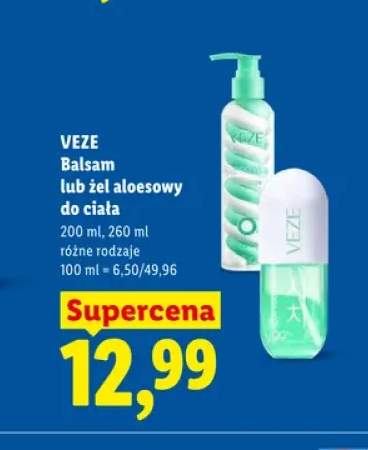 Żel aloesowy do ciała Veze