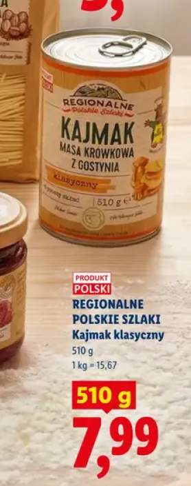 Kajmak masa krówkowa z Gostynia klasyczny Regionalne Polskie Szlaki