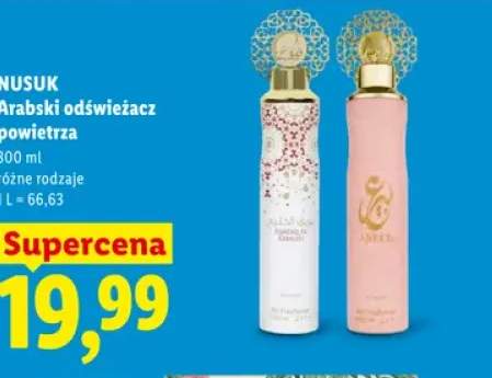 Arabski odświeżacz powietrza Nusuk