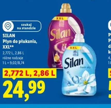 Płyn do płukania Silan XXL