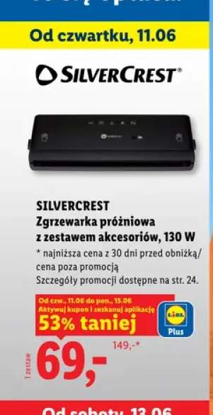Zgrzewarka próżniowa z zestawem akcesoriów 130W