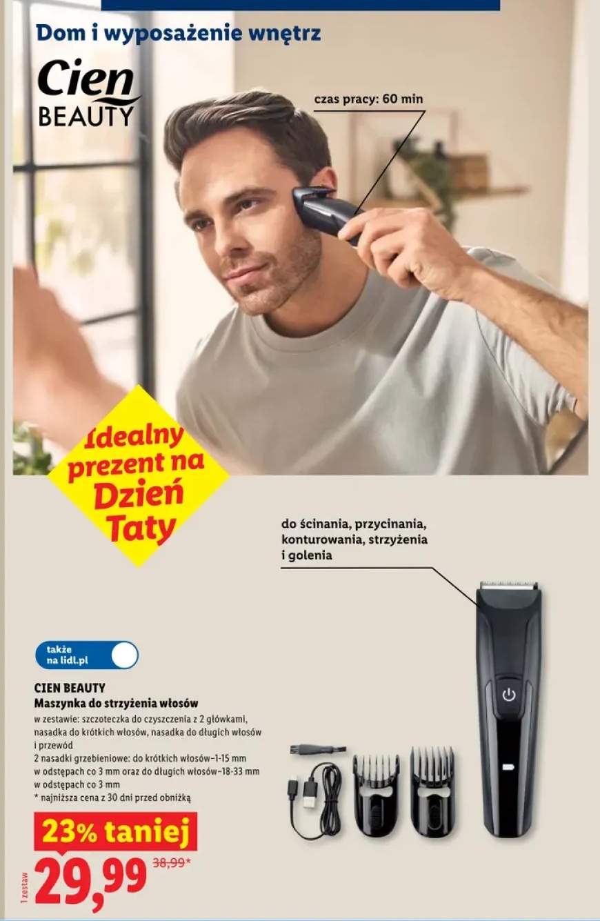 Maszynka do strzyżenia włosów Cien Beauty