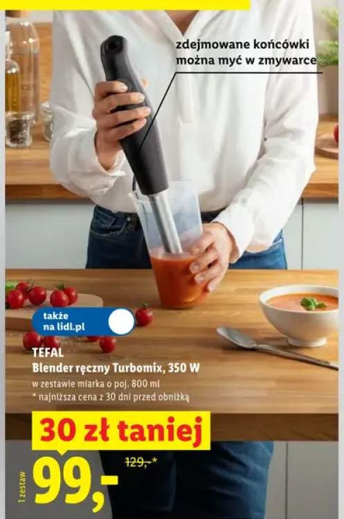 Blender ręczny TEFAL Turbomix 350W