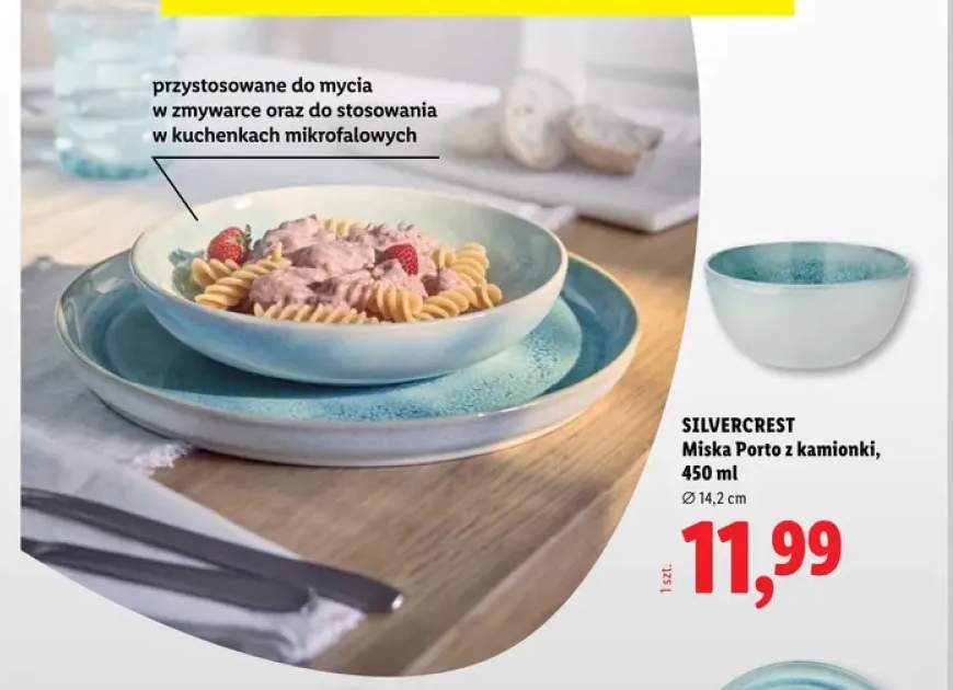 Miska Porto z kamionki SILVERCREST 450ml Ø 14,2cm