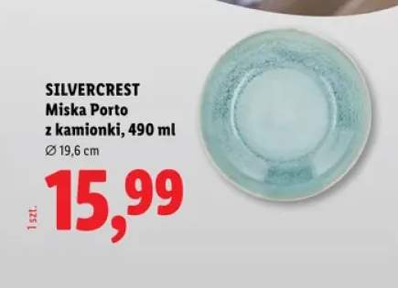 Miska Porto z kamionki SILVERCREST 490ml Ø 19,6cm