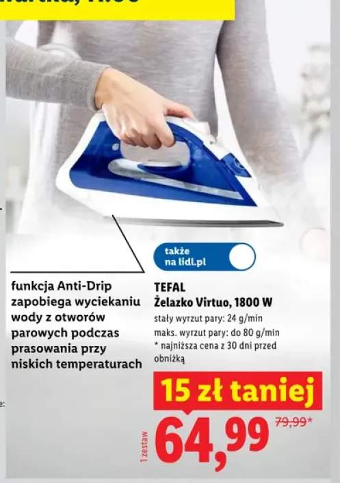 Żelazko Virtuo TEFAL 1800W