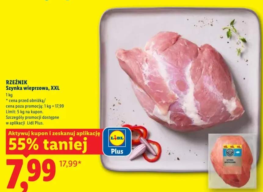 Szynka wieprzowa Rzeźnik XXL