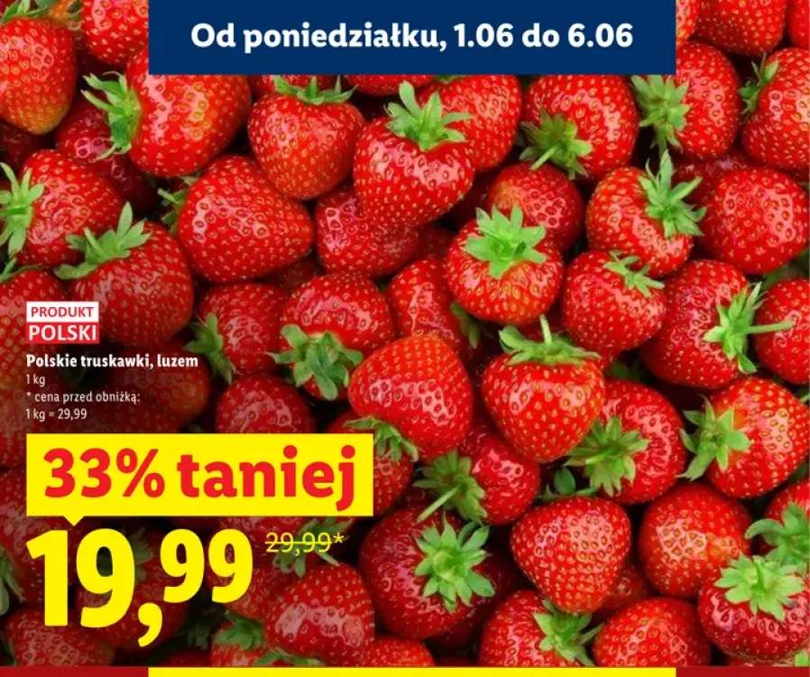 Truskawki luzem polskie