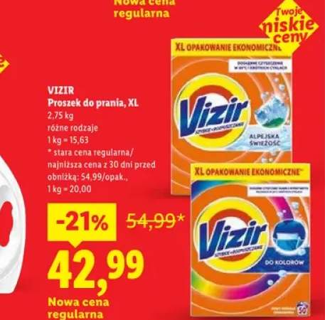 Proszek do prania Vizir XL