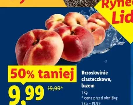 Brzoskwinie ciasteczkowe luzem