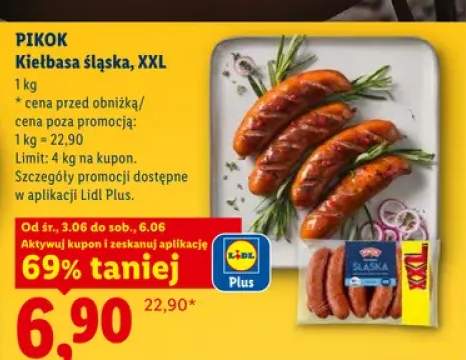 Kiełbasa śląska XXL Pikok