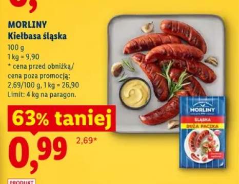 Kiełbasa śląska Morliny