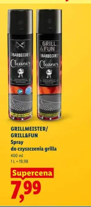 Spray do czyszczenia grilla Grillmeister Grill&Fun