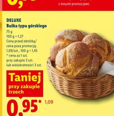 Bułka typu górskiego Deluxe