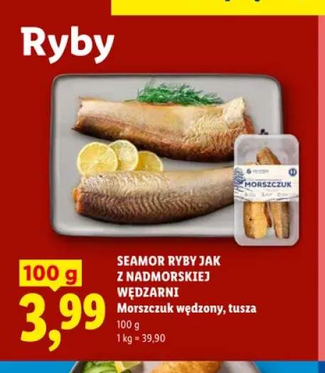 Morszczuk wędzony tusza Seamor