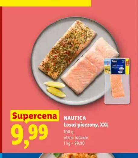 Łosoś pieczony XXL Nautica