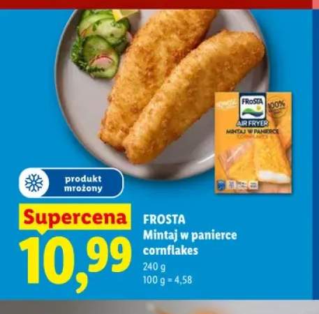Mintaj w panierce cornflakes Frosta