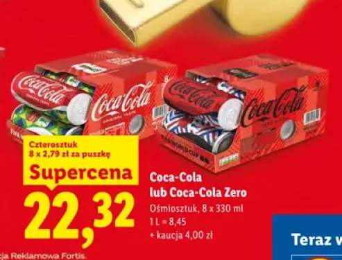 Napój gazowany Coca-Cola 8-pak