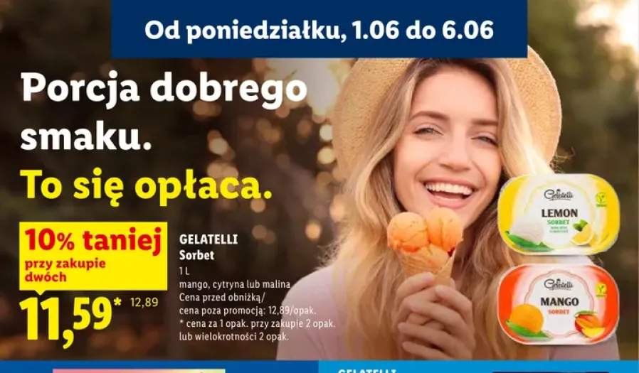 Sorbet malina Gelatelli