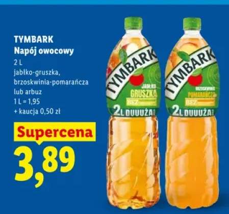 Napój owocowy jabłko-gruszka Tymbark