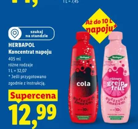 Koncentrat napoju Herbapol cola