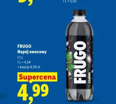 Napój owocowy Frugo czarne