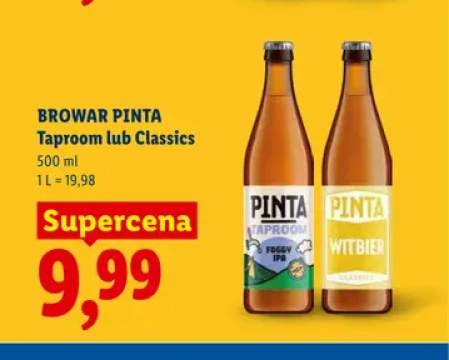 Piwo Browar Pinta Taproom