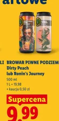 Piwo Browar Piwne Podziemie Dirty Peach