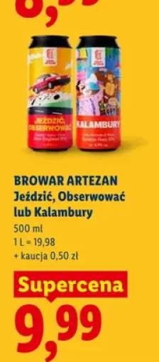 Piwo Browar Artezan Jeździć Obserwować