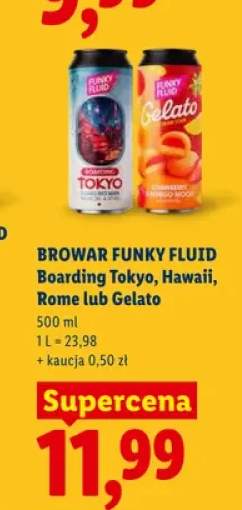 Piwo Browar Funky Fluid Boarding Tokyo