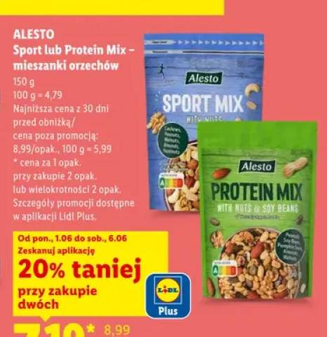 Mieszanka orzechów Alesto Sport Mix