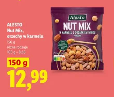 Orzechy w karmelu Alesto Nut Mix