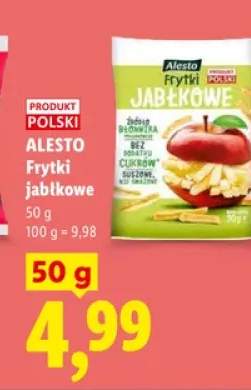 Frytki jabłkowe Alesto