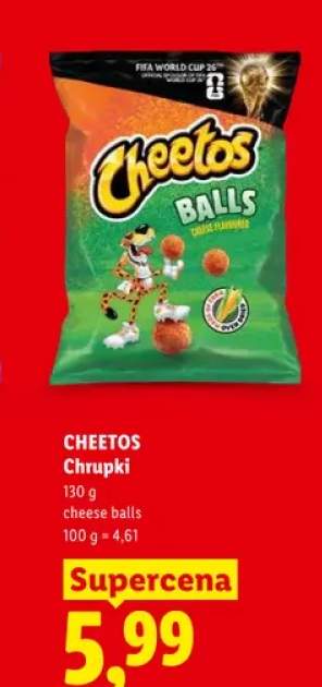 Chrupki Cheetos Balls cheese balls