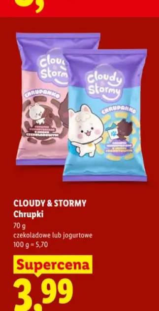 Chrupki Cloudy & Stormy czekoladowe