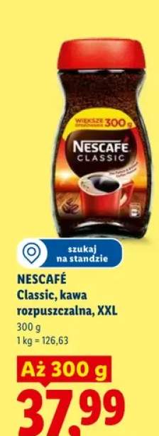 Kawa rozpuszczalna Nescafé Classic XXL