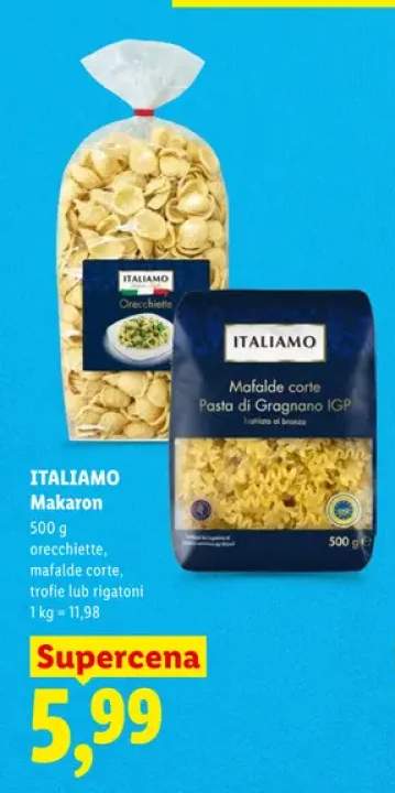 Makaron orecchiette Italiamo