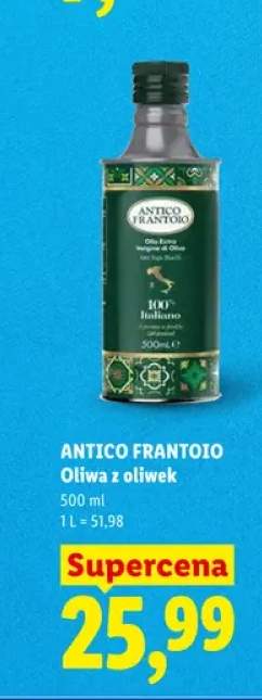 Oliwa z oliwek extra vergine Antico Frantoio