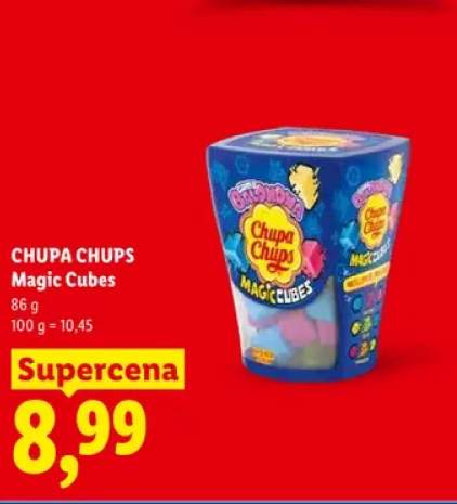Guma balonowa Magic Cubes Chupa Chups