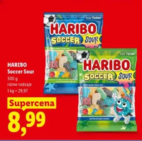 Żelki Soccer Sour Haribo