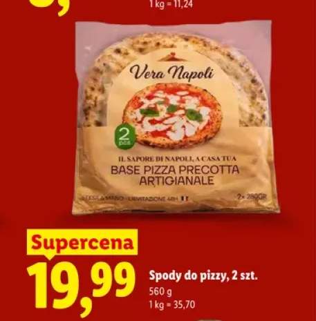 Spody do pizzy Vera Napoli