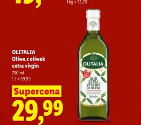Oliwa z oliwek extra virgin Olitalia