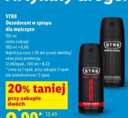 Dezodorant w sprayu dla mężczyzn STR8