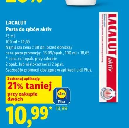 Pasta do zębów Lacalut Aktiv
